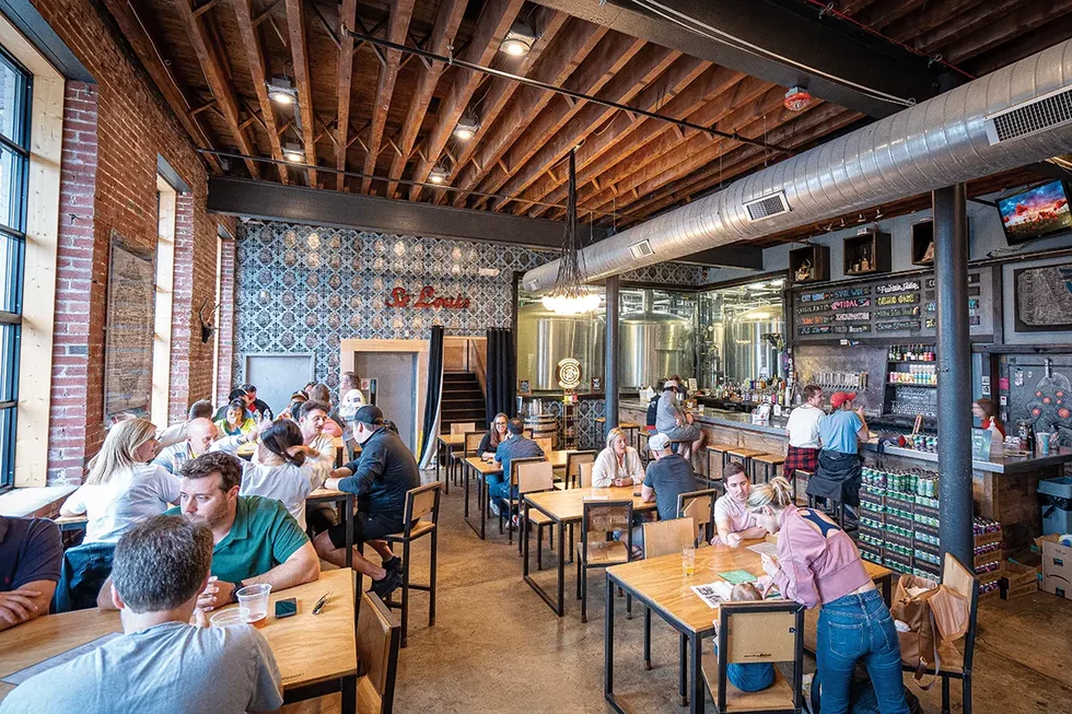 A scene from 4 Hands Brewery and Tasting Room