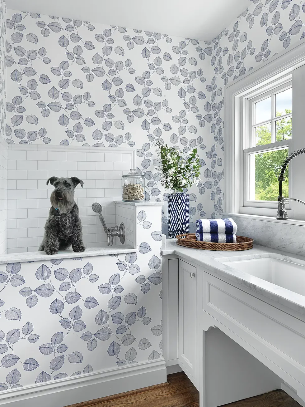 The trick to including the family pet into the design of a home